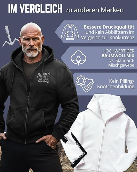 Kapuzenjacke/Hoody NORDISK